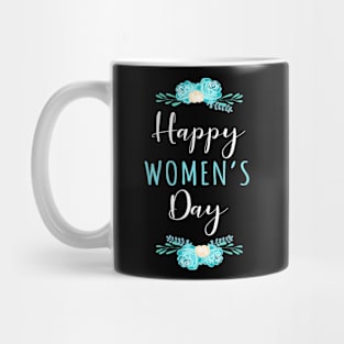 Happy International Womens Day 2023 Flowers Girl Women Mug